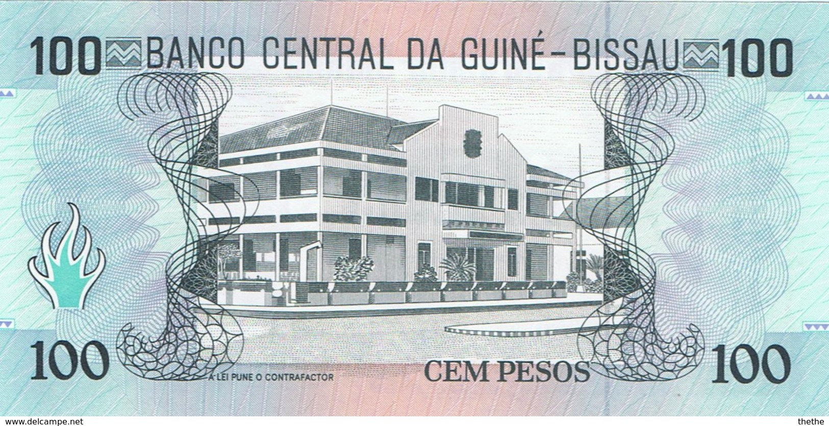 GUINEE -BISSAU - 100 Pesos - NEUF - Guinea–Bissau