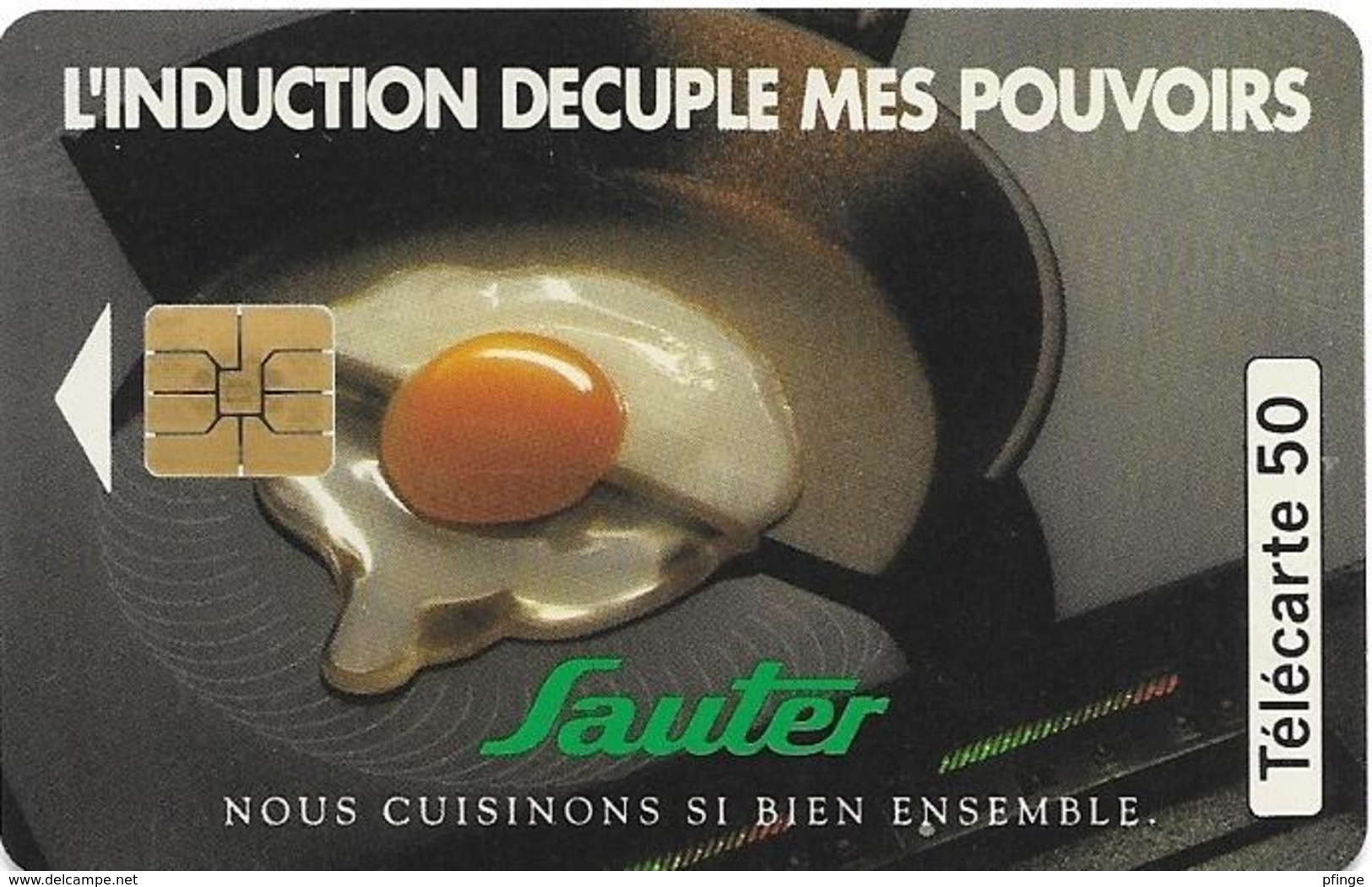 Telecarte 50 - Sauter - Advertising