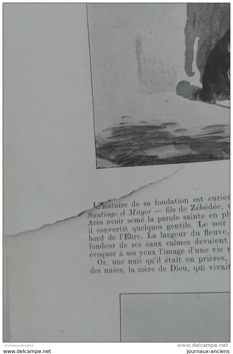 1902 COMPIEGNE LA SOCIETE DE SPORT GOLF - MARQUIS DE L'AIGLE  - GREVE DES MUSICIENS - SARAGOSSE LOS GIGANTES