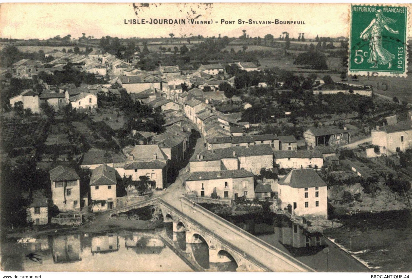 CPA N°24074 - LOT DE 10 CARTES DE L' ISLE JOURDAIN - L'Isle Jourdain