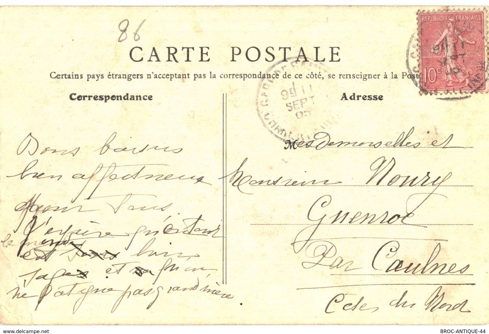 CPA N°24074 - LOT DE 10 CARTES DE L' ISLE JOURDAIN