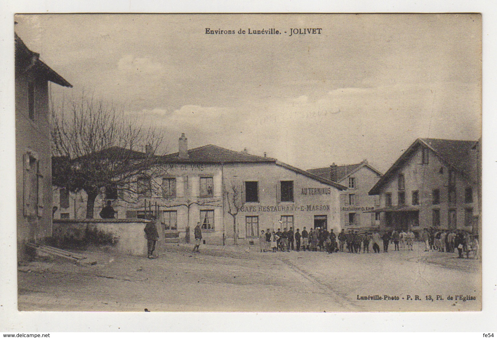 ° 54 ° JOLIVET Environs De LUNEVILLE ° CAFE ° - Autres & Non Classés