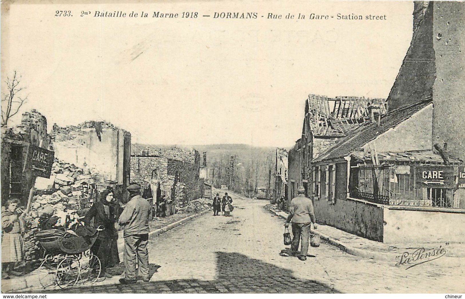 DORMANS RUE DE LA GARE - Dormans