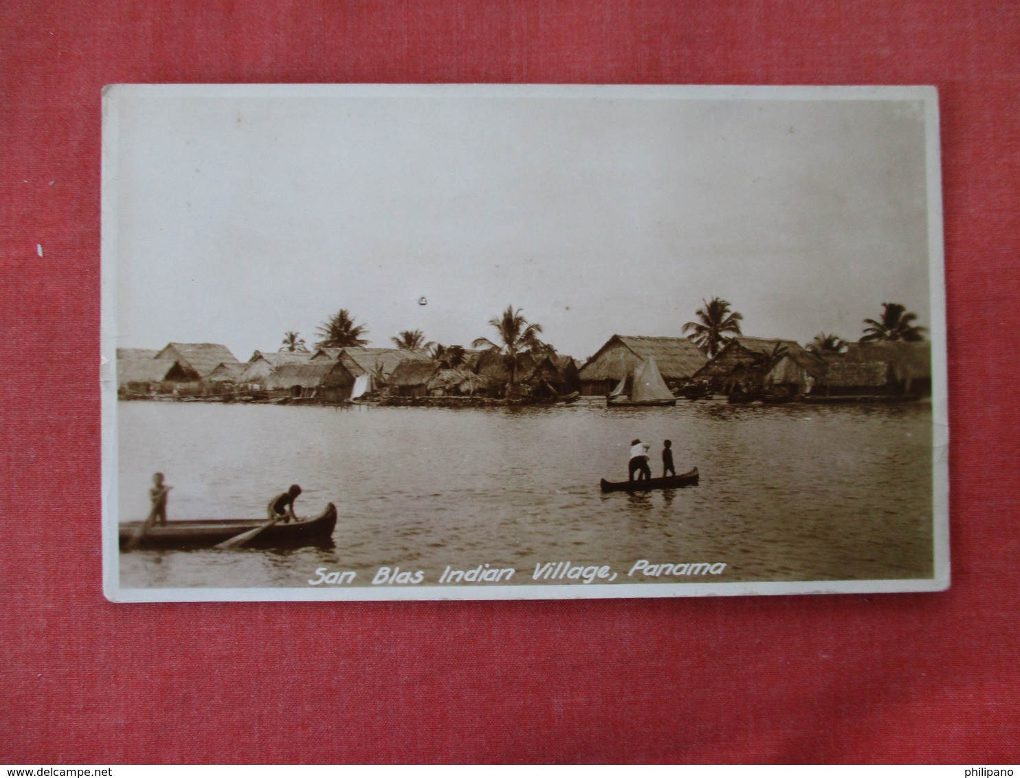 RPPC  San Blas Indian Village   Panama           Ref. 3083 - Native Americans