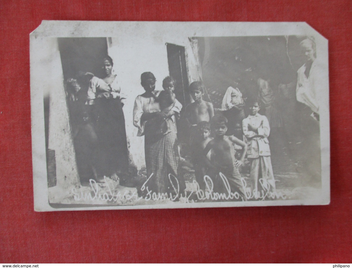 RPPC   Sri Lanka (Ceylon) Colombo  As Is Corner Chips          Ref. 3083 - Sri Lanka (Ceylon)