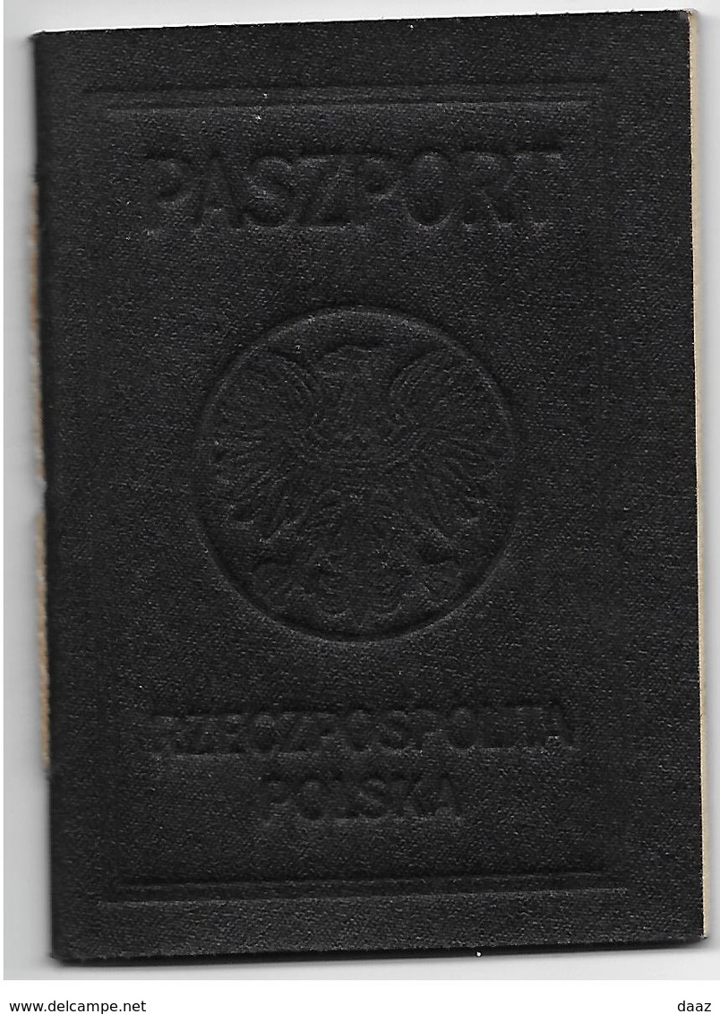 Passeport Passport Reispas  Paszport Polska Pologne Poland 1948 - Non Classificati