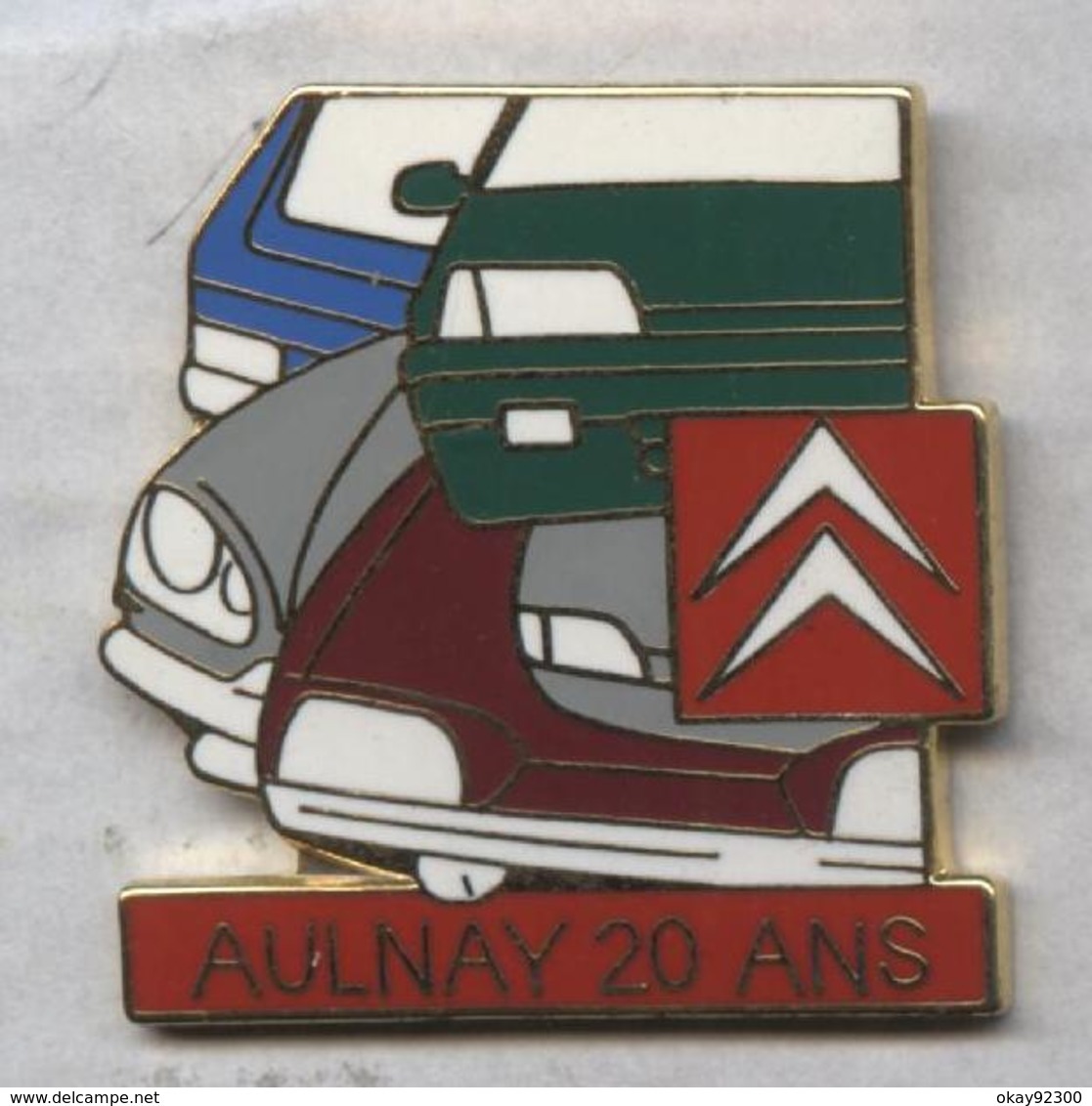 Pin's Voiture Automobile Citroën Aulnay 20 Ans - Citroën