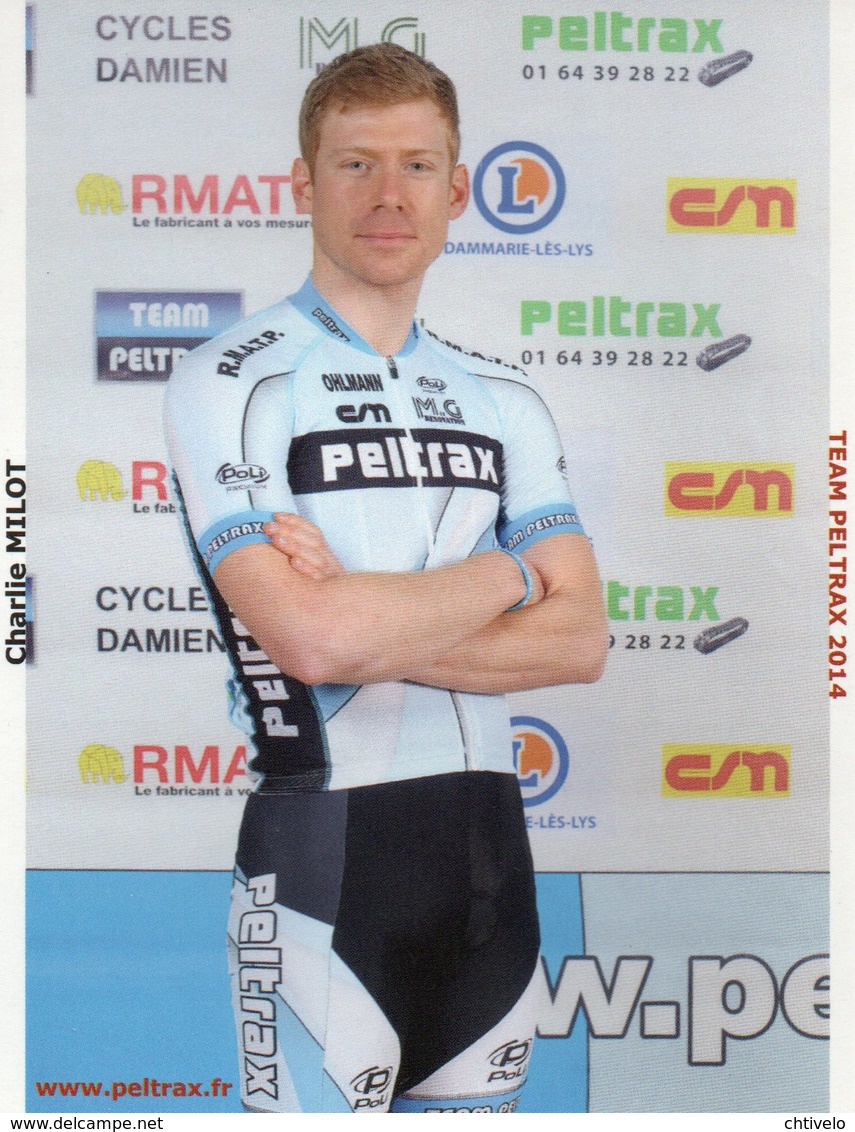 Cyclisme, Charlie Milot , 2014 - Cycling