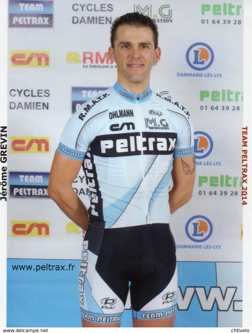Cyclisme, Jerome Grevin, 2014 - Cyclisme