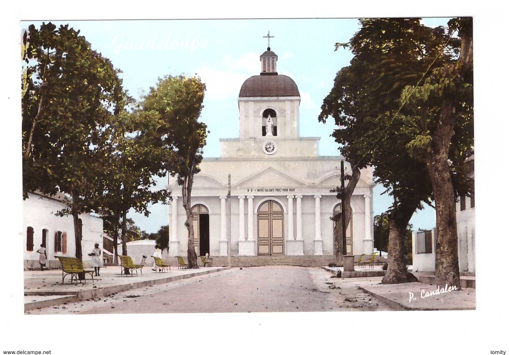 Guadeloupe Marie Galante Eglise De Grand Bourg Edit Parmin Candalen CPSM PF - Autres & Non Classés