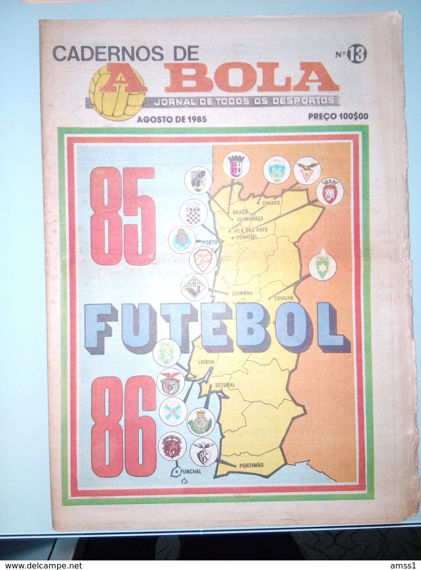 GUIDE DU CHAMPIONNAT DU PORTUGAL 1985/1986 - Revues & Journaux