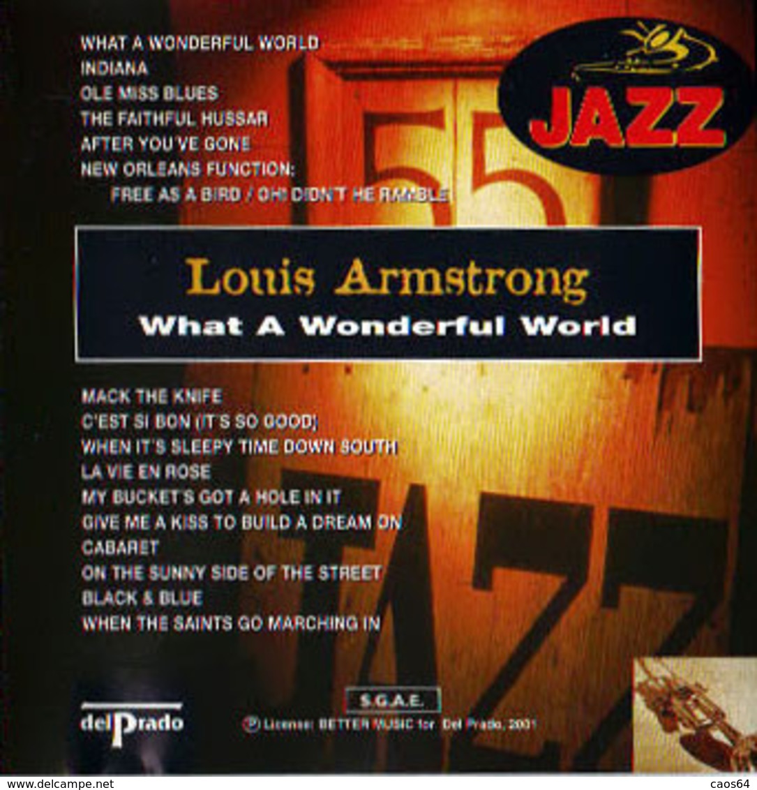 LOUIS ARMSTRONG WHAT A WONDERFUL WORLD - Jazz