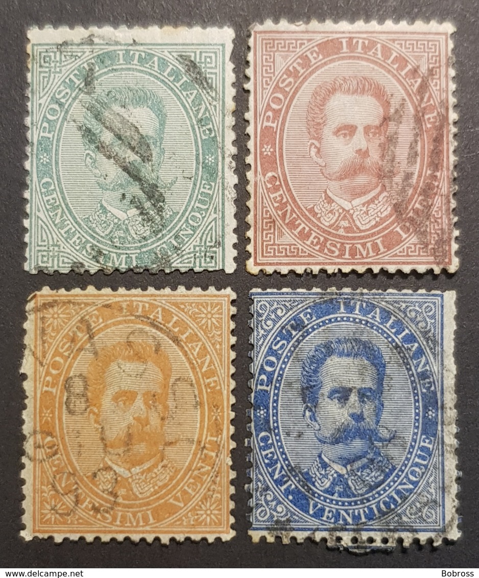 1879  King Umberto, Italy,  **,*, Or Used - Usati