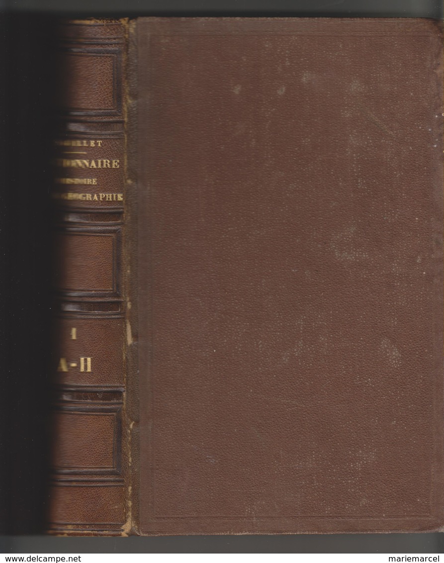 DICTIONNAIRE DES SCIENCES DES LETTRES ET DES ARTS. HISTOIRE ET GEOGRAPHIE.1860 BOUILLET- 2 LIVRES - Dictionnaires