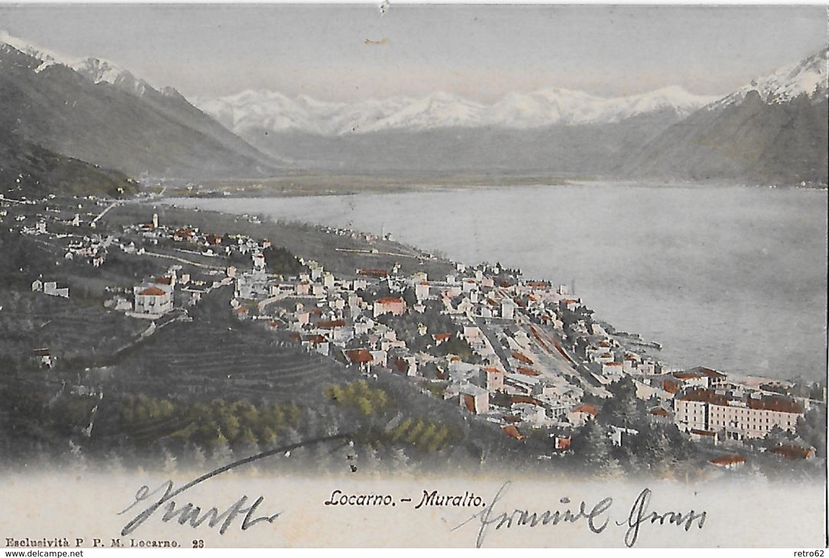 LOCARNO - MURALTO → Generalansicht Anno 1903 - Muralto