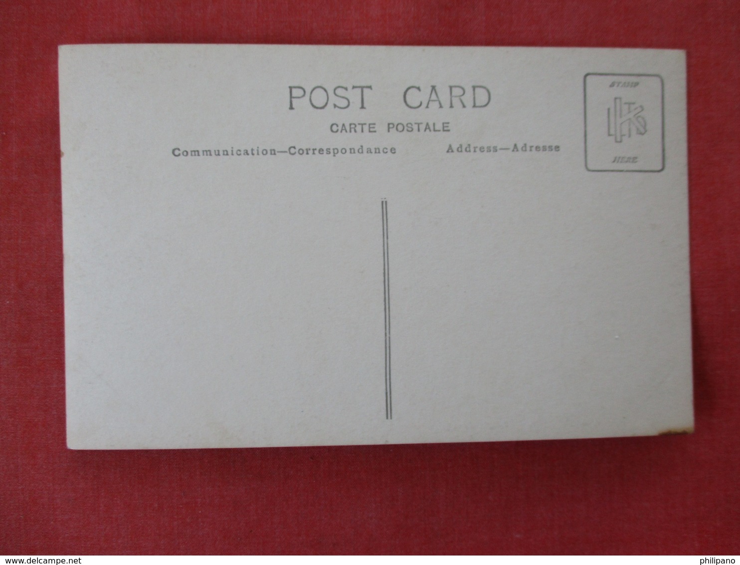 RPPC   S.S President Polk Cocktail Lounge 2 Italy Stamps & Cancel    Ref. 3084 - Indonesia