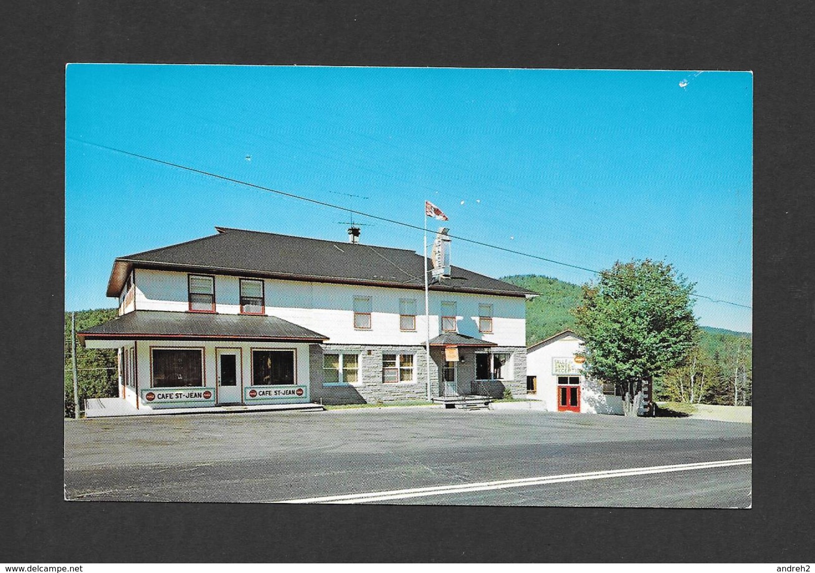 ST CASSIEN DES CAPS - QUÉBEC - HÔTEL CAFÉ ST JEAN - PAR PO-LO RÉCLAME - Autres & Non Classés