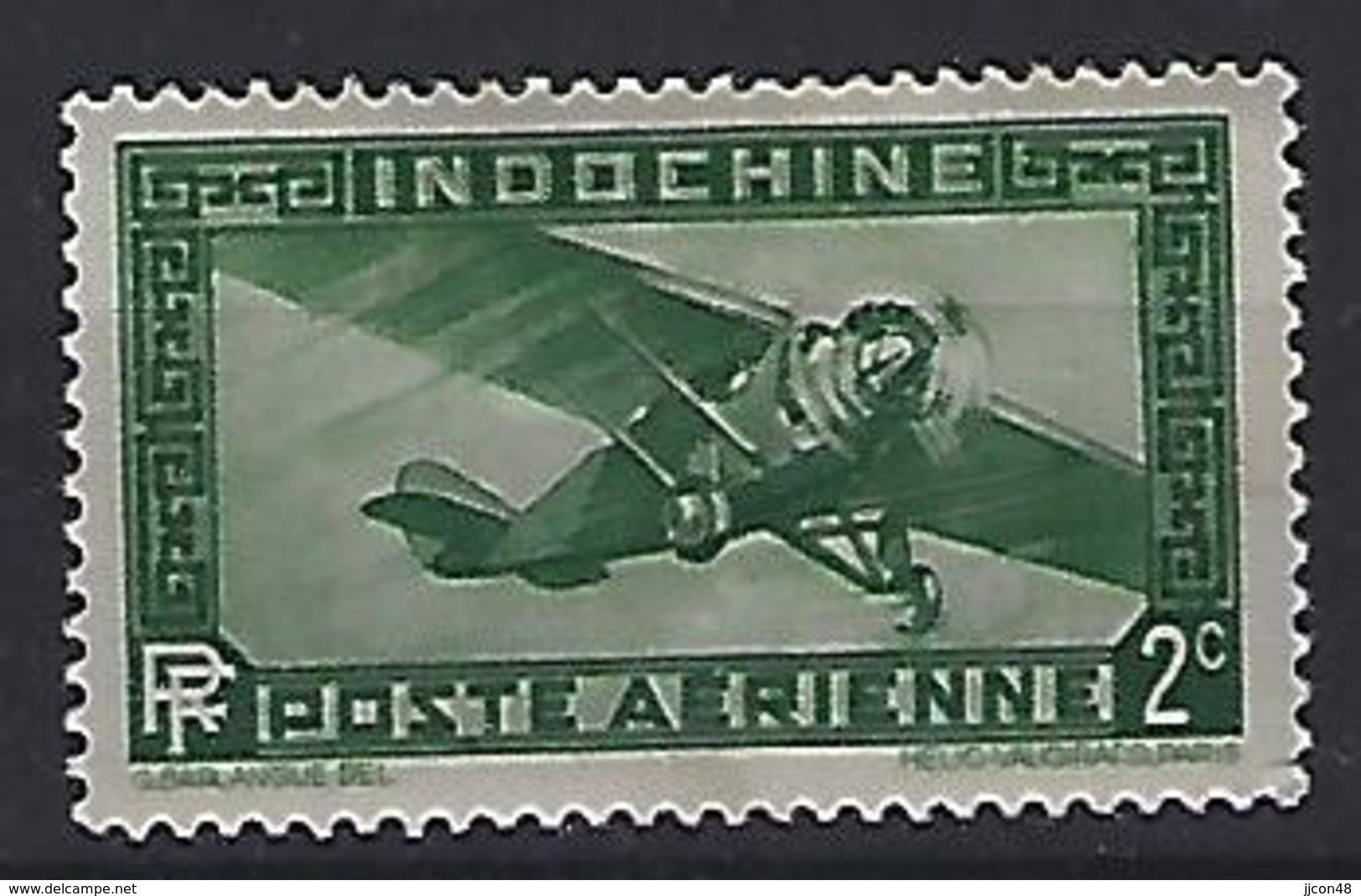 Indochina 1933 Air 2c (*) MH - Poste Aérienne