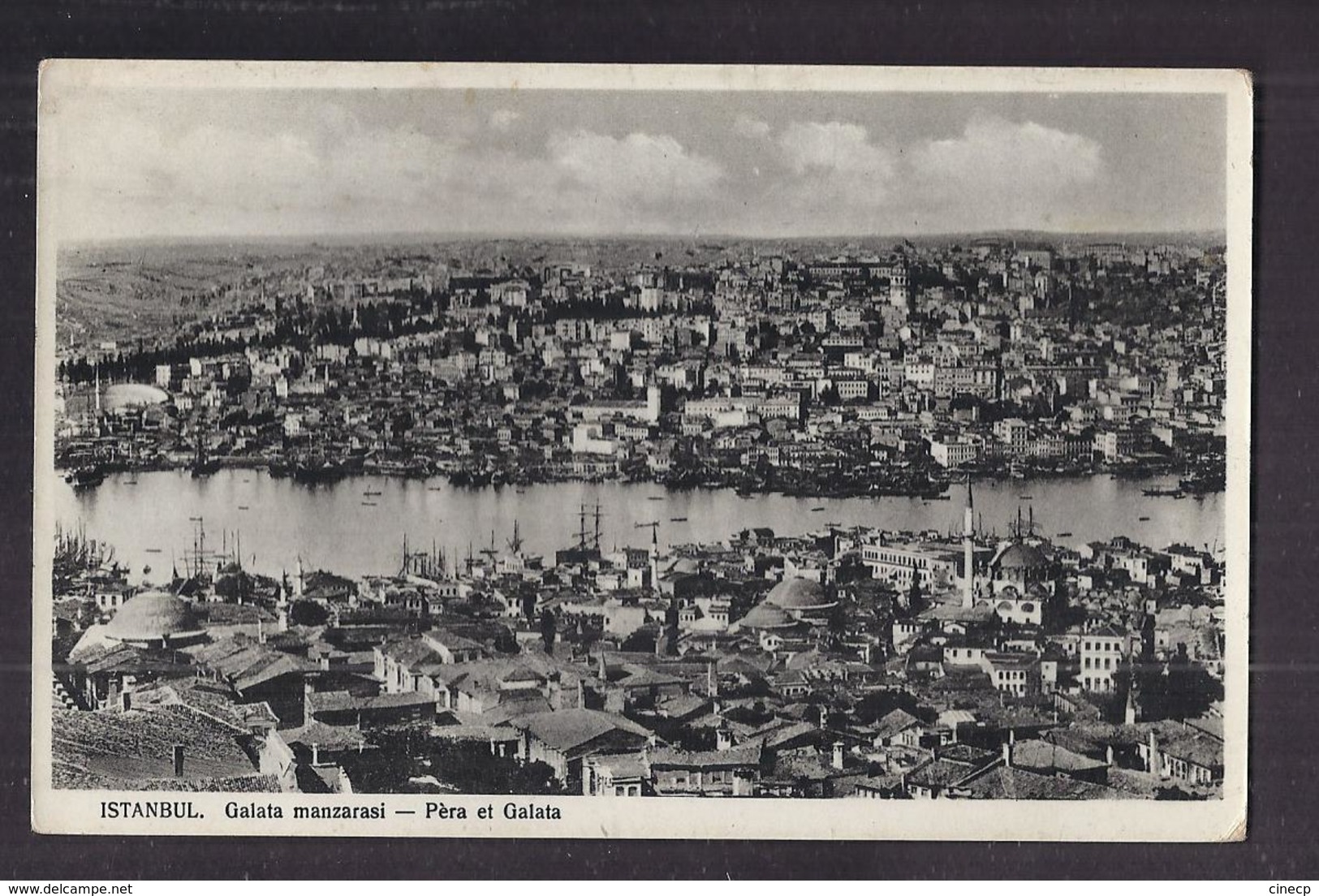 CPA TURQUIE - ISTANBUL - Galata Manzarasi - Pèra Et Galata - Très Jolie Vue Générale D'une Partie De La Ville - Turchia