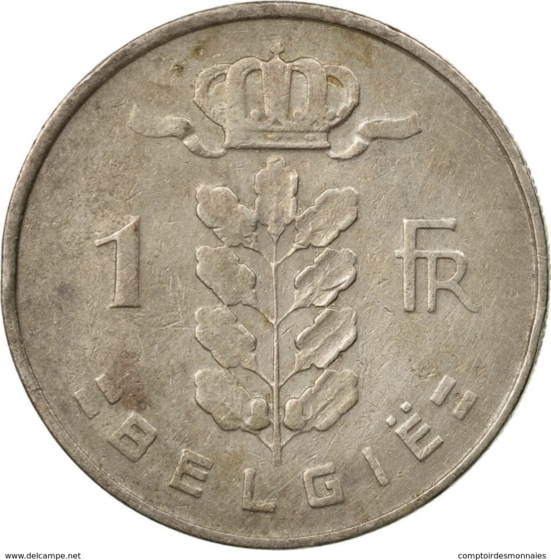 Monnaie, Belgique, Franc, 1957, TB+, Copper-nickel, KM:143.1 - 1 Franc