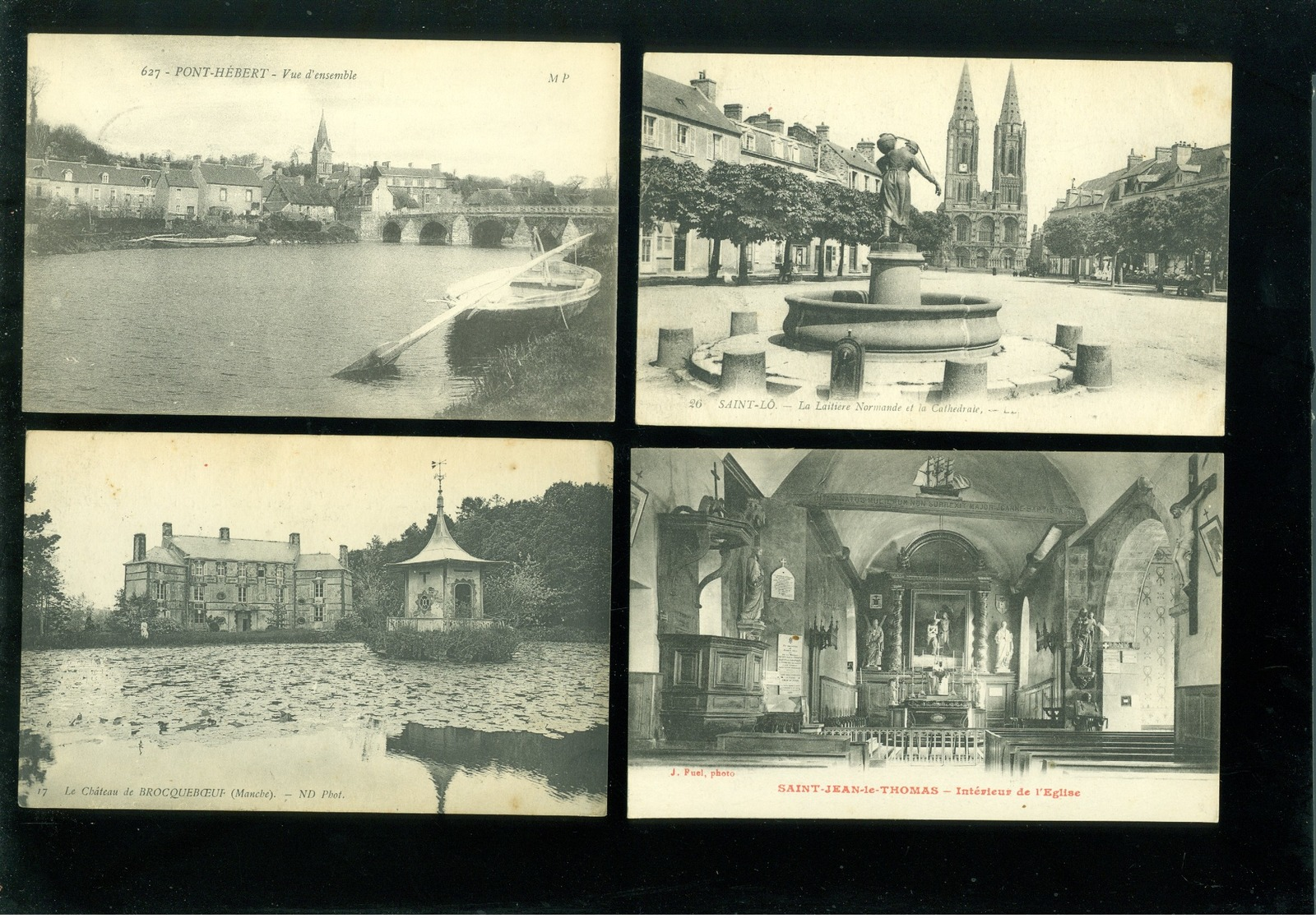 Beau Lot De 60 Cartes Postales De France  Manche      Mooi Lot Van 60 Postkaarten Van Frankrijk ( 50 ) - 60 Scans - 5 - 99 Cartes