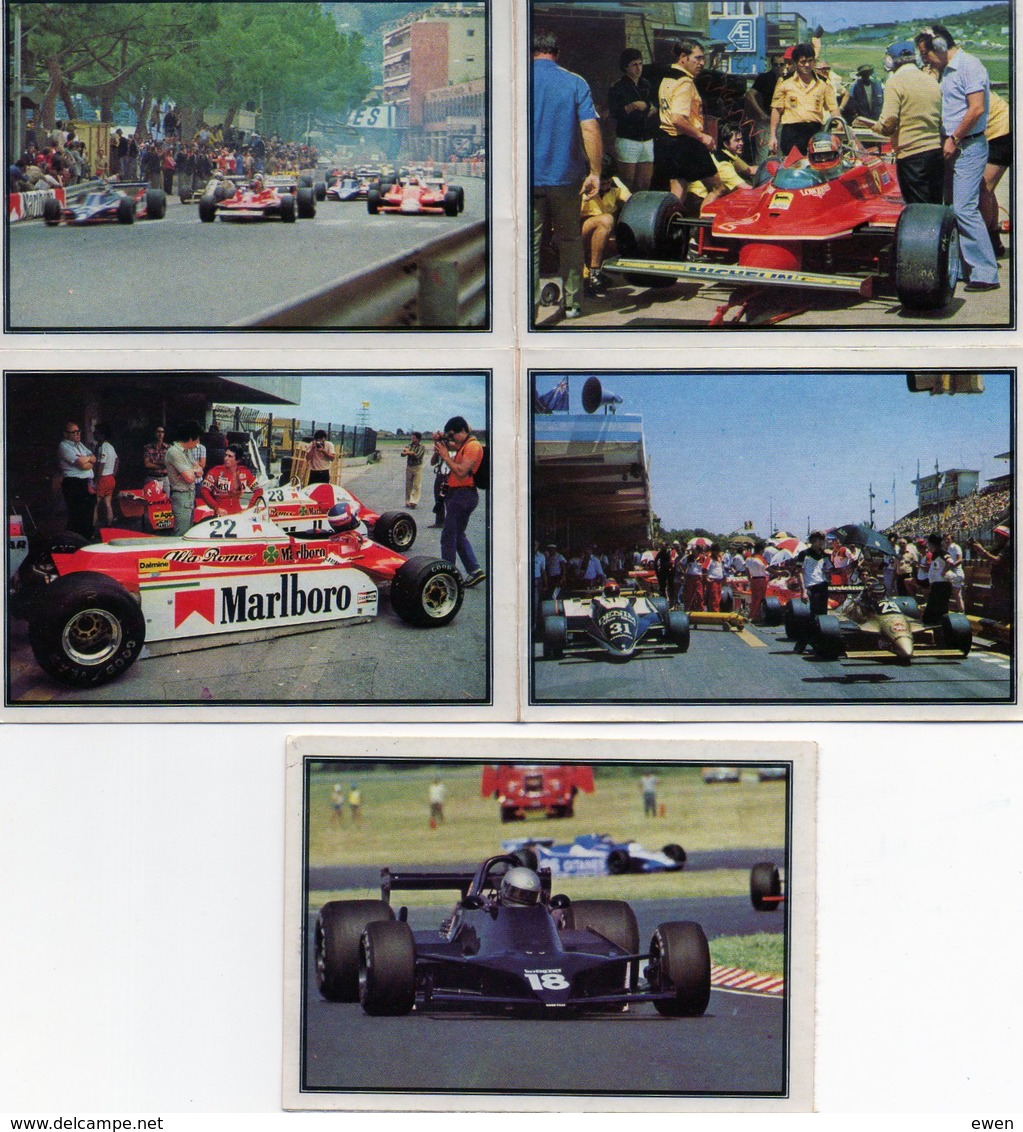 Lot De 5 Images Panini F1 Grand Prix. - Edizione Italiana