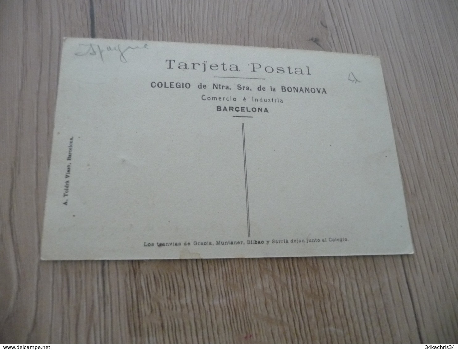 CPA Espagne Espana Colegio De Ntra De La Bonanova Festival De Educacion Fisica ... 1908 - Other & Unclassified