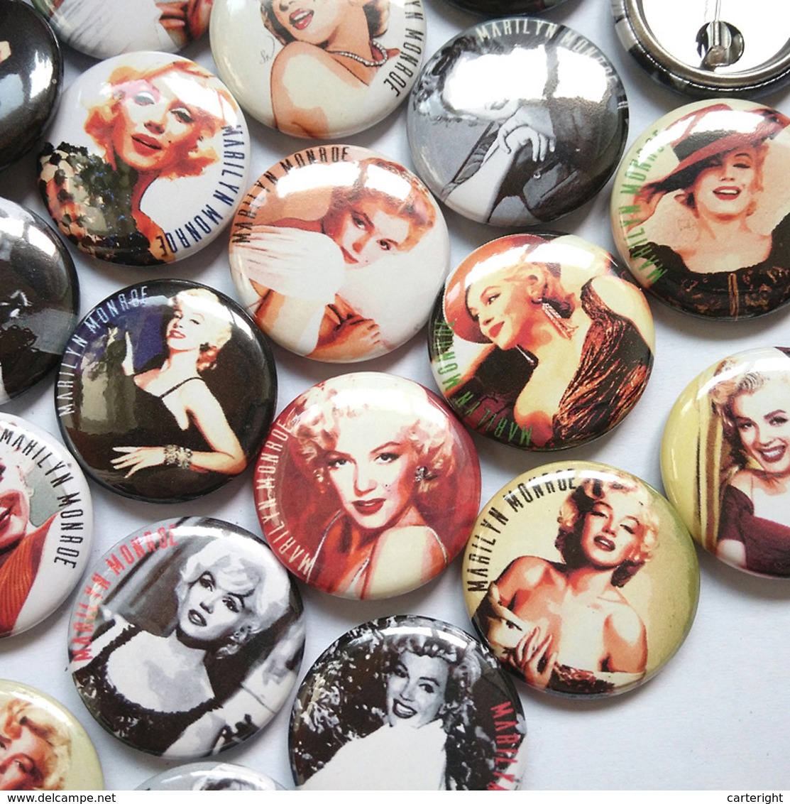 rock and roll music fan ART BADGE BUTTON PIN SET 5 (1inch/25mm diameter) 35 DIFF