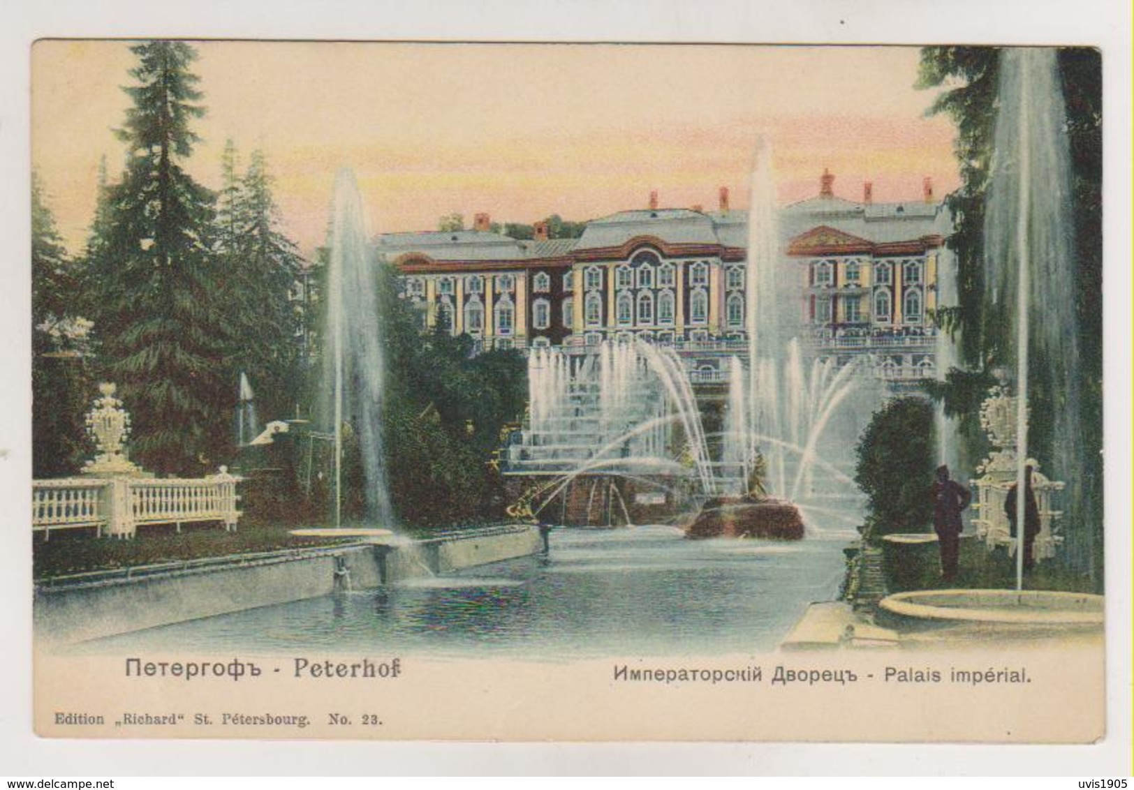 Peterhoff.Imperator Palace. - Russia