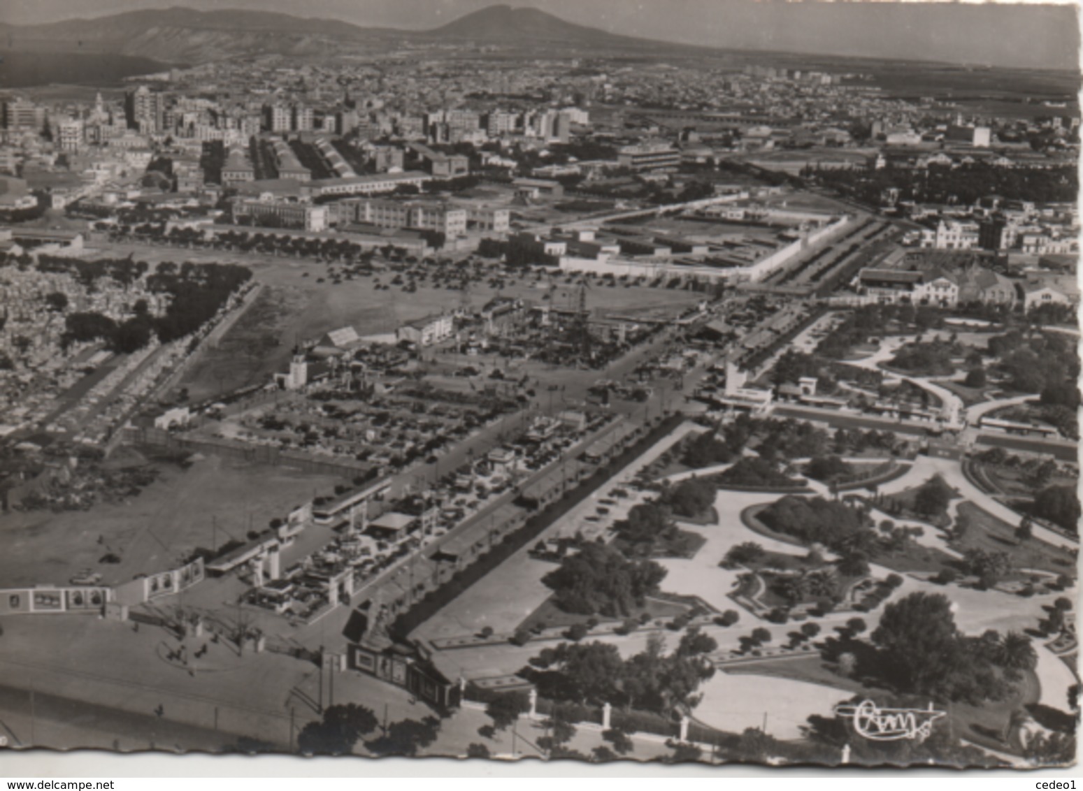 ALGERIE  ORAN  VUE AERIENNE - Oran