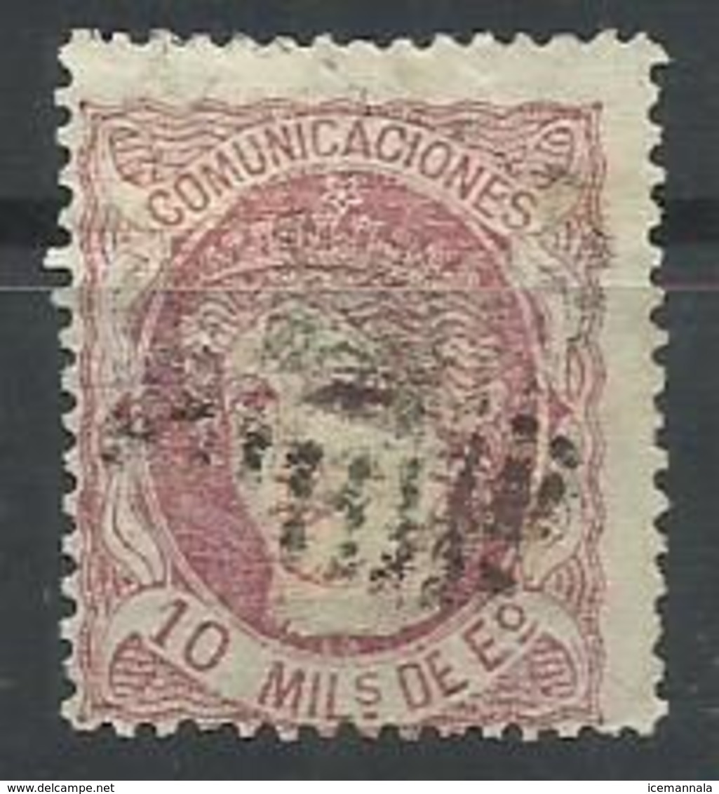 ESPAÑA EDIFIL 105 - Used Stamps