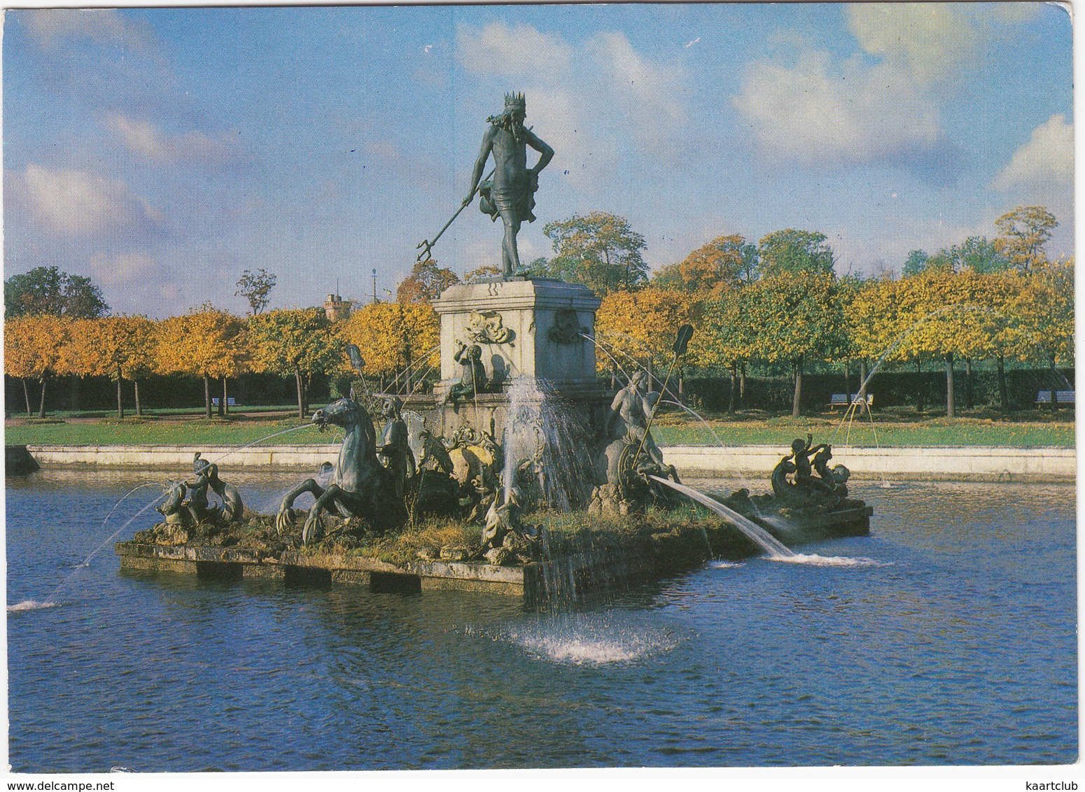 Petrodvorets - The Neptun Fountain, 1799  - Sint Petersburg - Russia USSR - Rusland