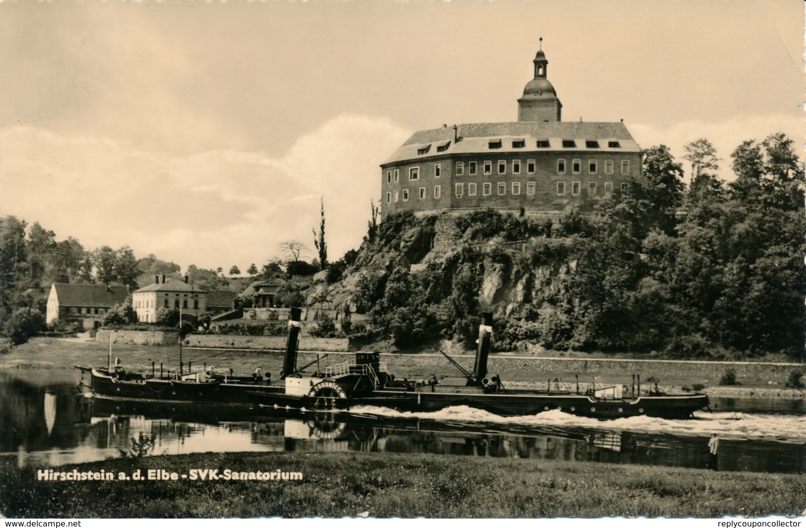 HIRSCHSTEIN - 1964 , SVK-Sanatorium , Raddampfer - Autres & Non Classés