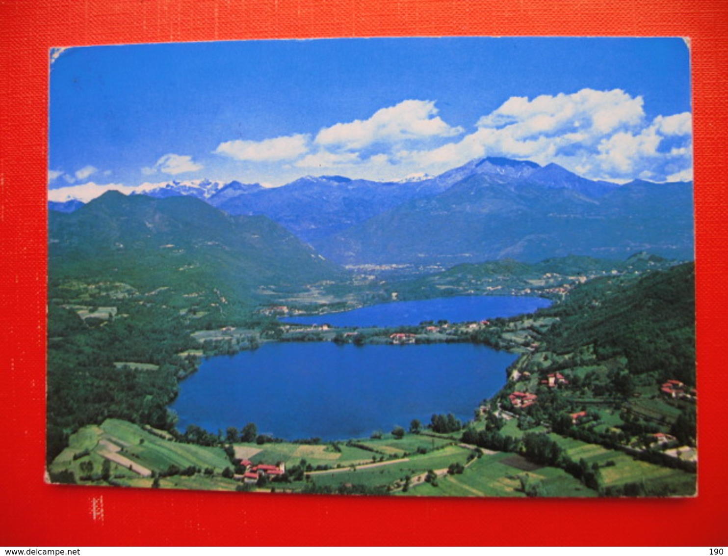 PANORAMA DAL AEREO DEI 2 LAGHI DI Avigliana.Ristorante CHALET DEL LAGO - Bar, Alberghi & Ristoranti