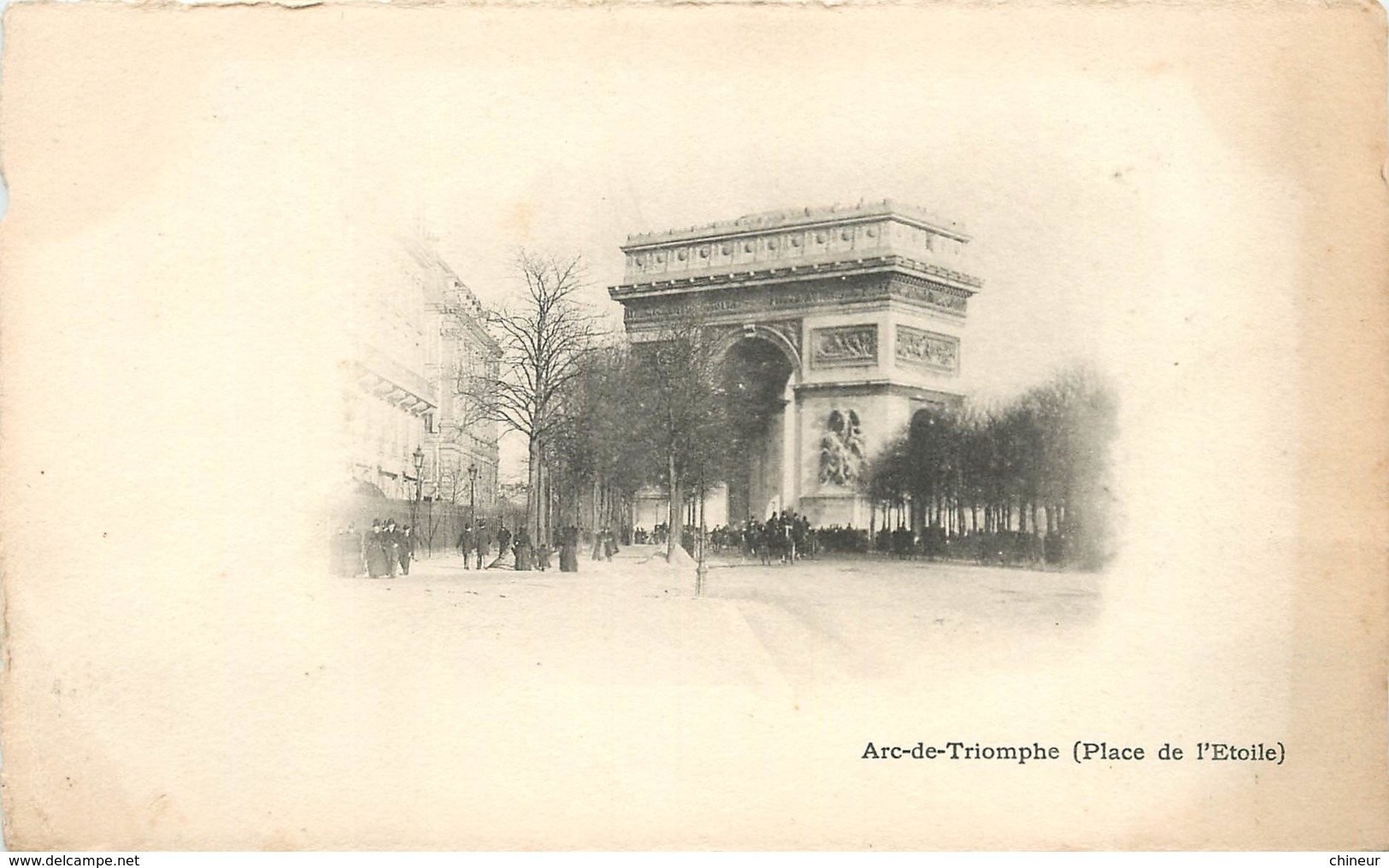 ARC DE TRIOMPHE PLACE DE L'ETOILE - Zonder Classificatie