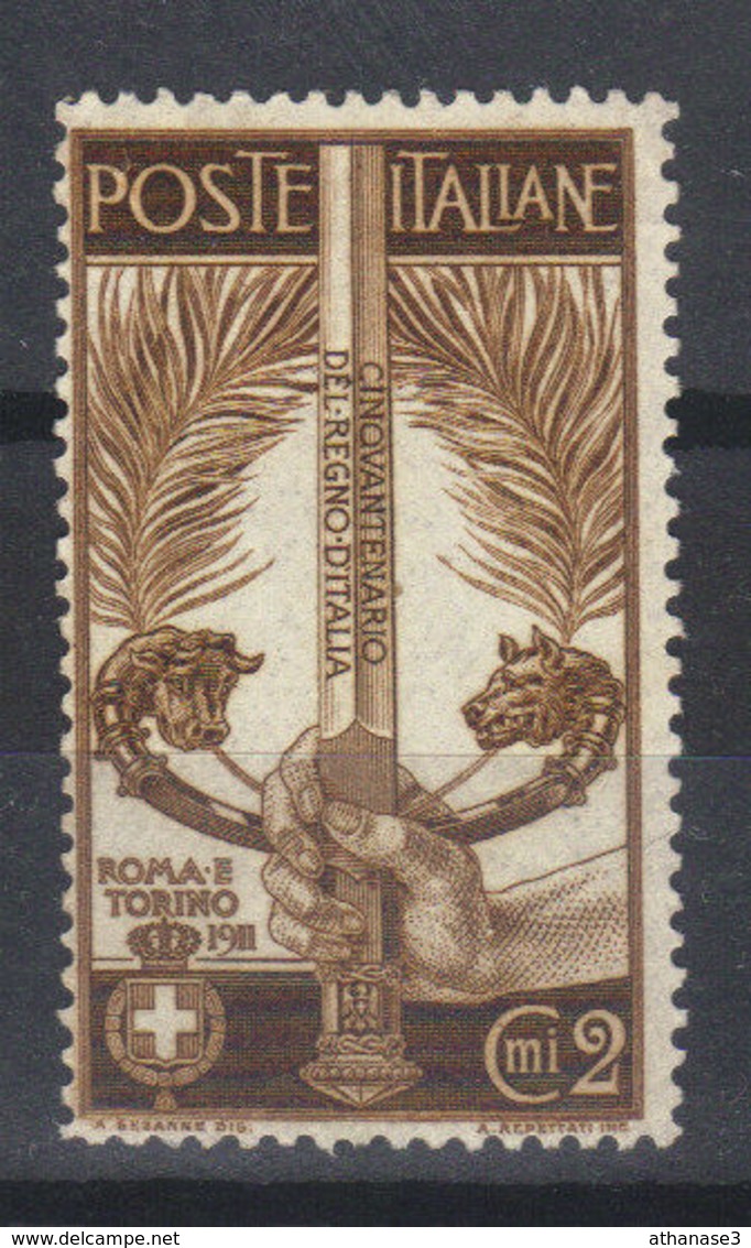 ITALIE  N° 88* (1911) - Nuovi