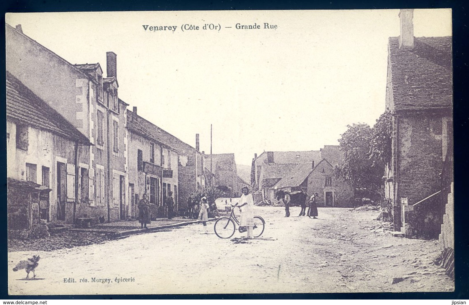 Cpa Du 21  Venarey Grande Rue  (2) GX19 - Venarey Les Laumes