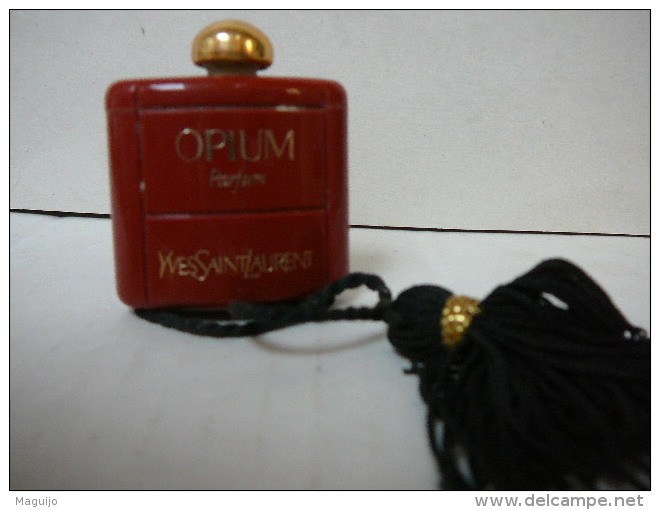 YVES SAINT LAURENT "OPIUM" MINI PARFUM   3,5 ML BON ETAT  LIRE ET VOIR!! - Miniatures Womens' Fragrances (without Box)