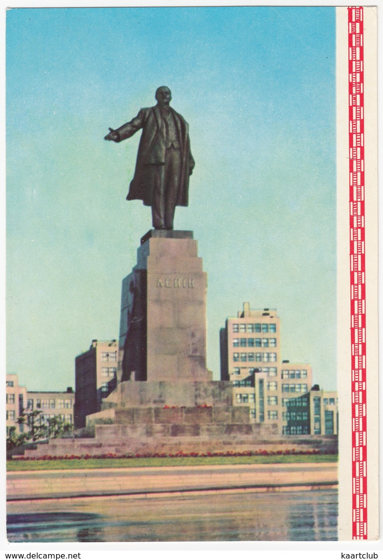 Charkov - The Monument To Vladimir Lenin - (Ukrain, USSR) - Kharkiv - Ukraine