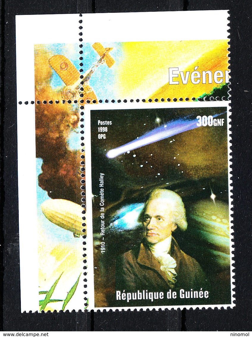 Guinea  -  1998. Halley E La Sua Cometa. Halley And His Comet.  MNH - Astronomia