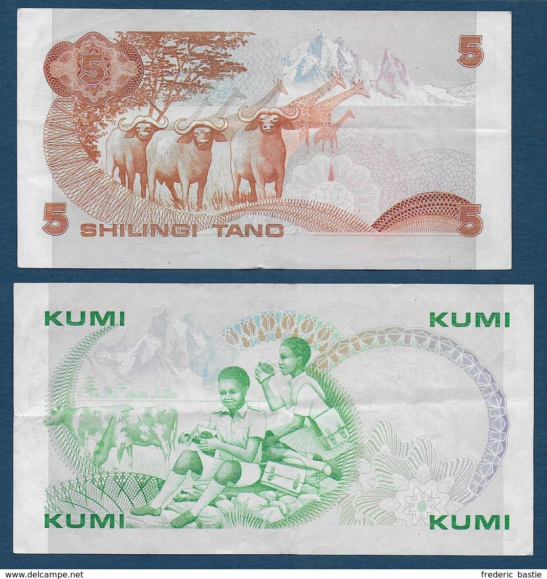 KENYA - Lot De 2 Billets - Kenia