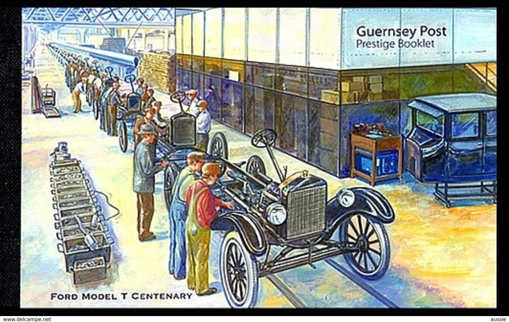 Guernsey Guernesey  2008 Yvertn° Carnet Booklet C1217 *** MNH Cote 50 Euro Cars Autos Voitures - Guernesey