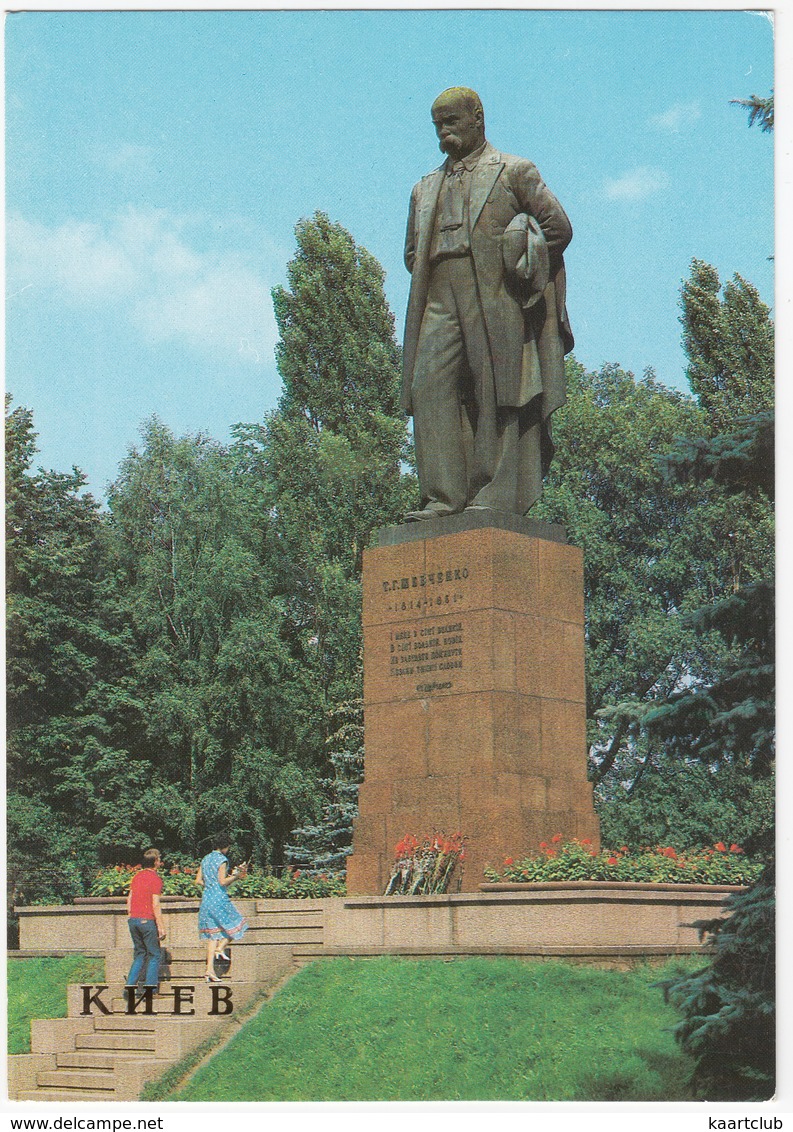 Kiev - Monument To Taras Shevchenko - (Ukrain) - Oekraïne