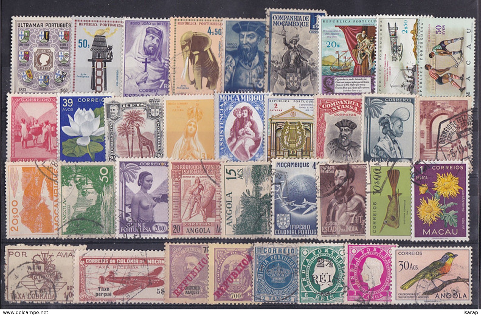 1500 Different Stamps From Portuguese Colonies - Vrac (min 1000 Timbres)