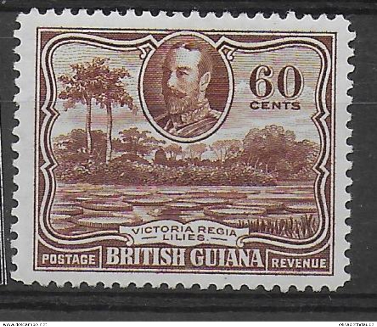 BRITISH GUIANA - YVERT N°151 * MH - COTE = 60 EUR. - Guyane Britannique (...-1966)