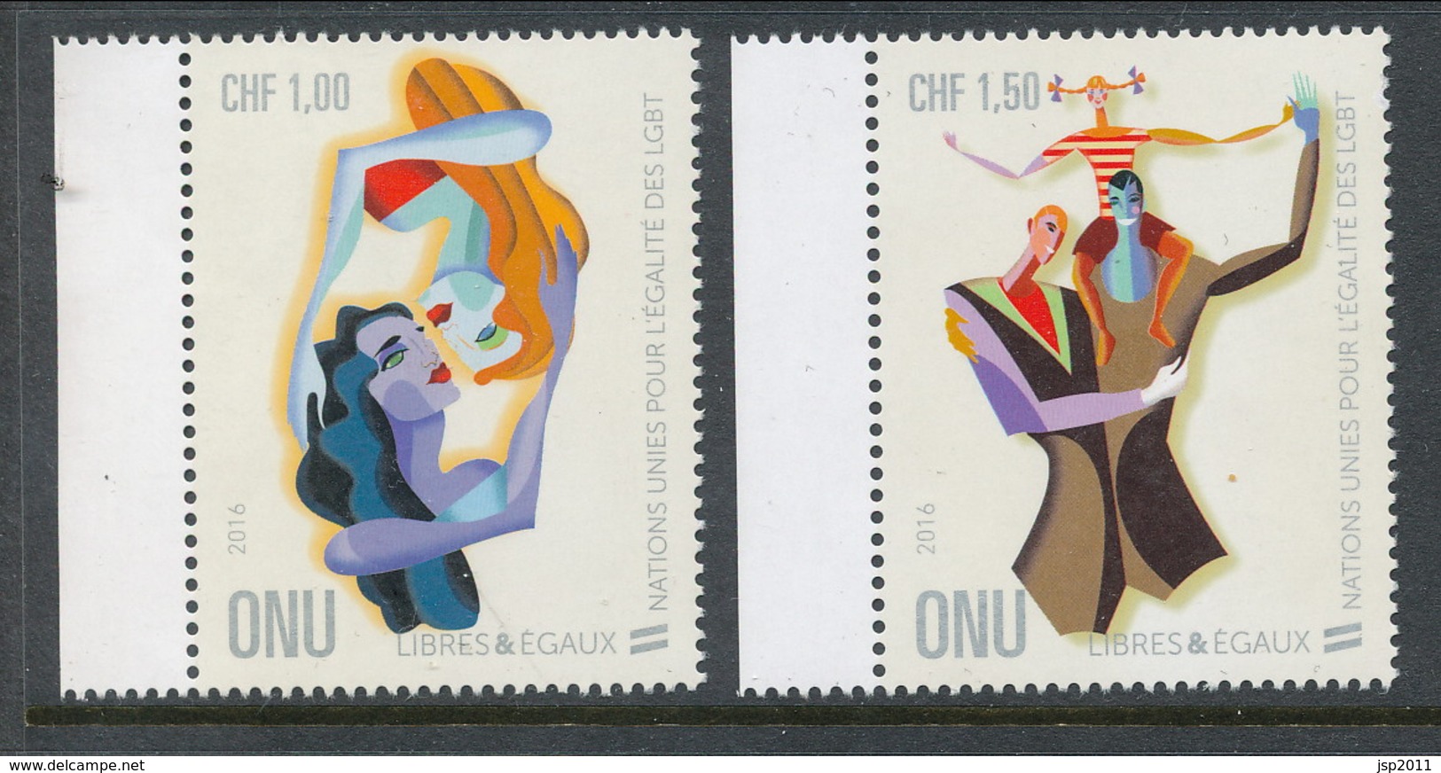 UN Geneva 2016. Michel # 938-939.  MNH ** - Nuovi