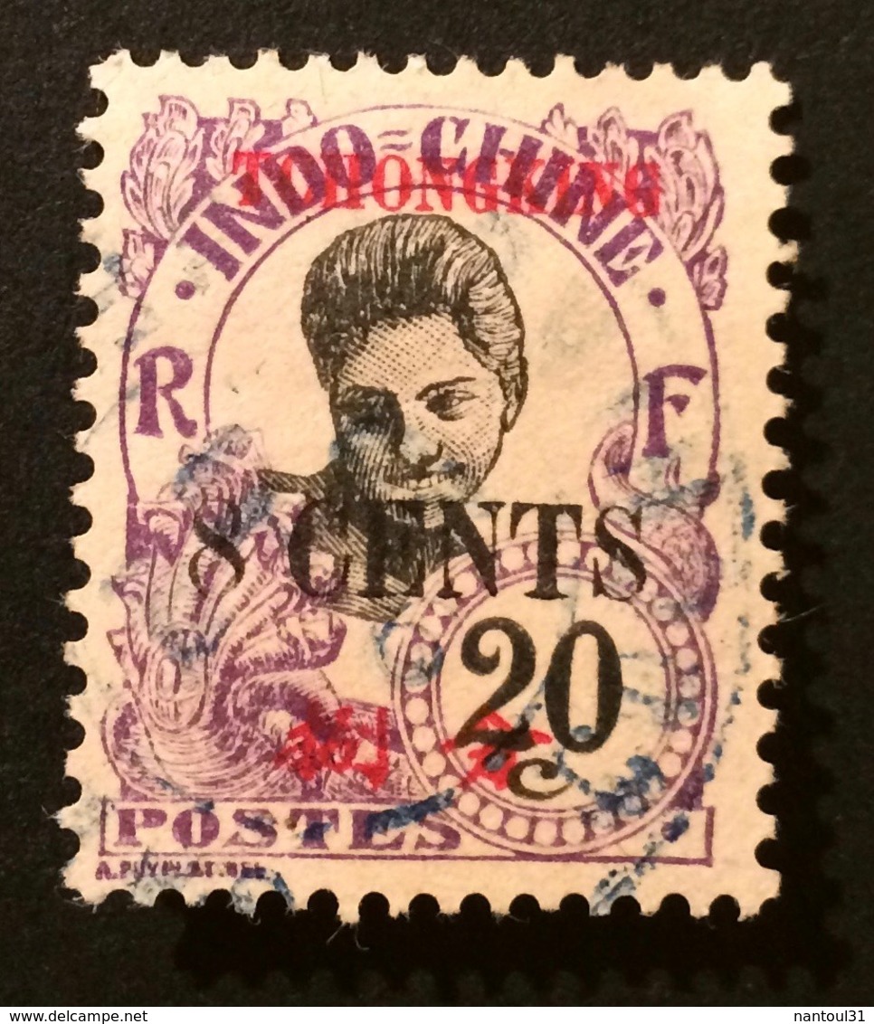 France (ex-colonies) Tchong-King 1919 YT N°88 - Oblitérés