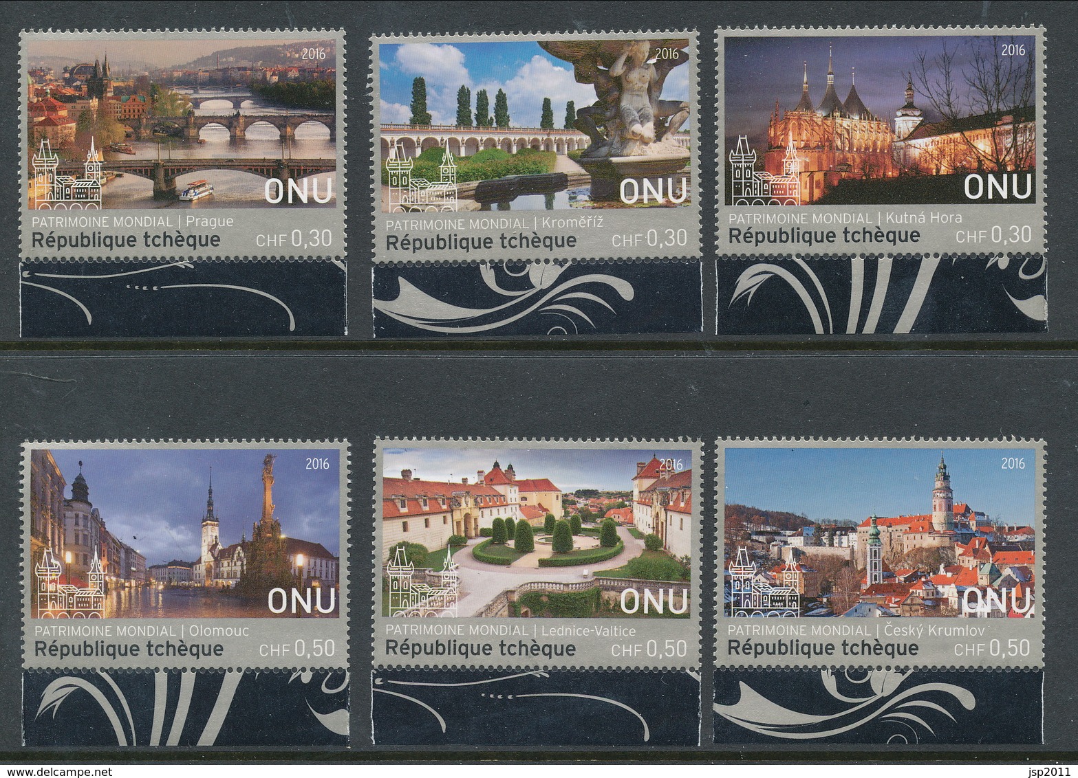 UN Geneva 2016. Michel # 963-968. Set Of 6 From Booklet. MNH ** - Neufs