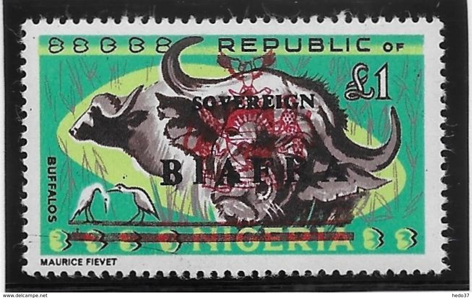 Nigéria Biaffra N°21 - Oiseaux - Neufs ** Sans Charnière - Gomme Petite Adhérence - Nigeria (1961-...)