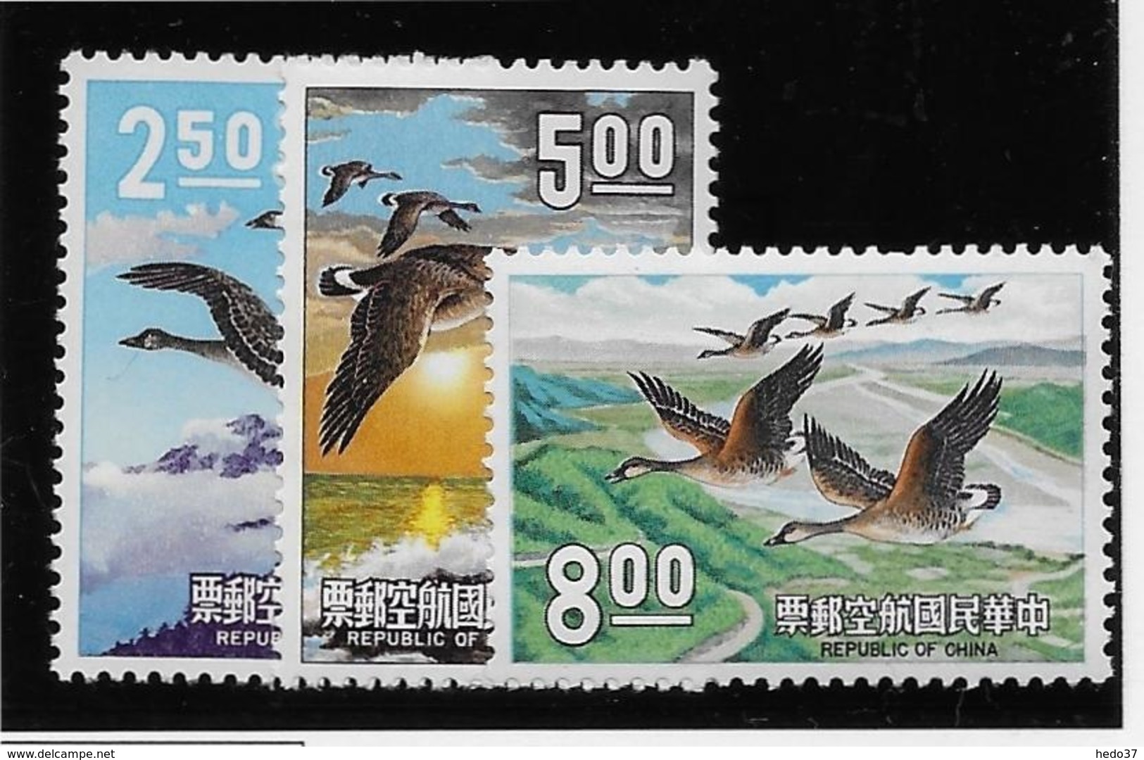 Formose Poste Aérienne N°15/17 - Oiseaux - Neufs ** Sans Charnière - TB - Asia (Other)